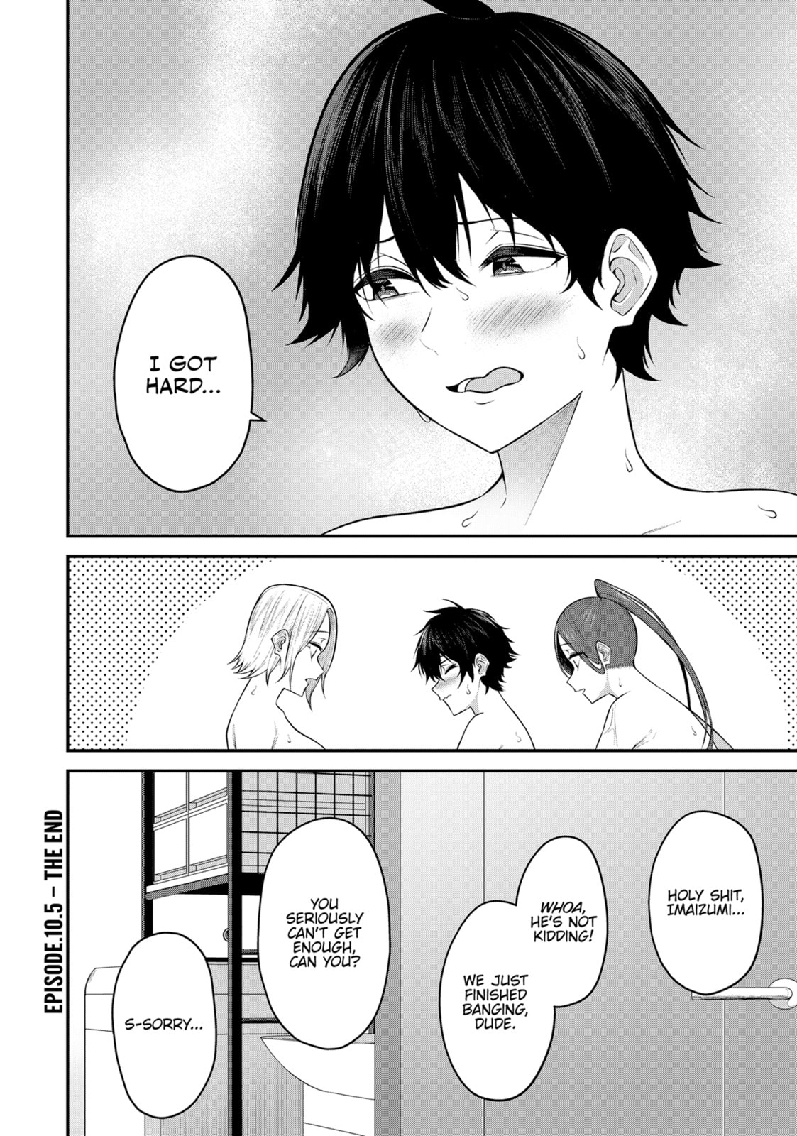 Imaizumi Brings All the Gals to His House Chapter 10.1 page 4 - 