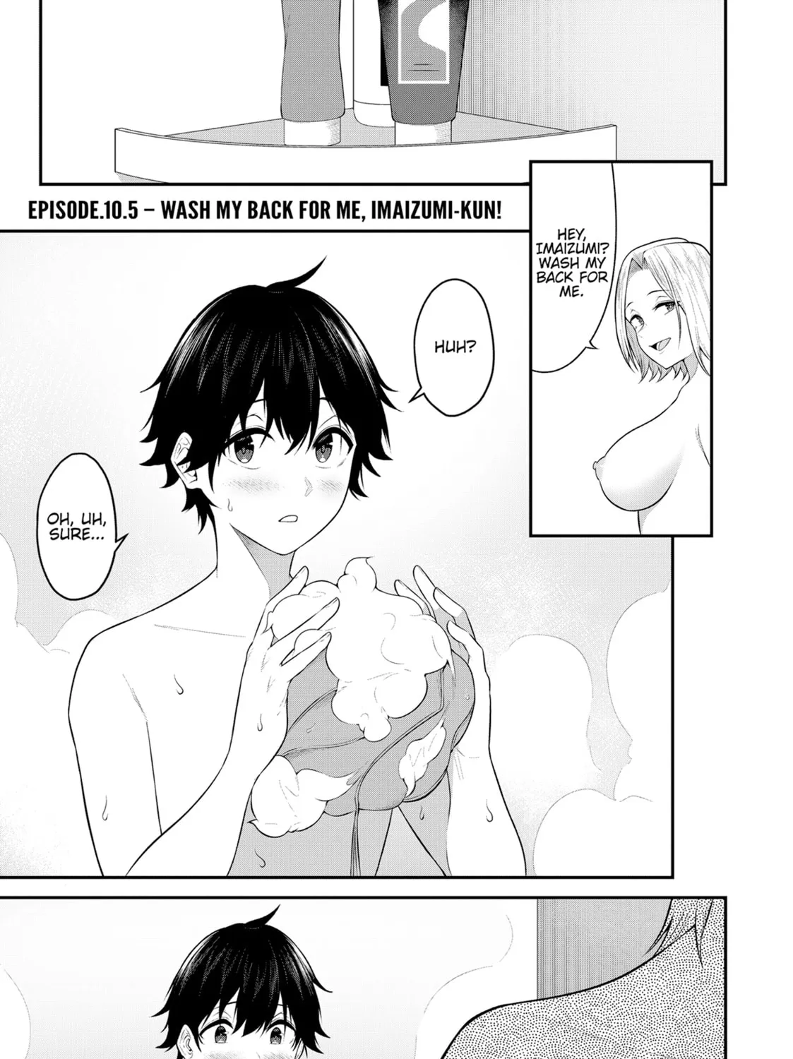 Imaizumi Brings All the Gals to His House Chapter 10.5 page 1 - 