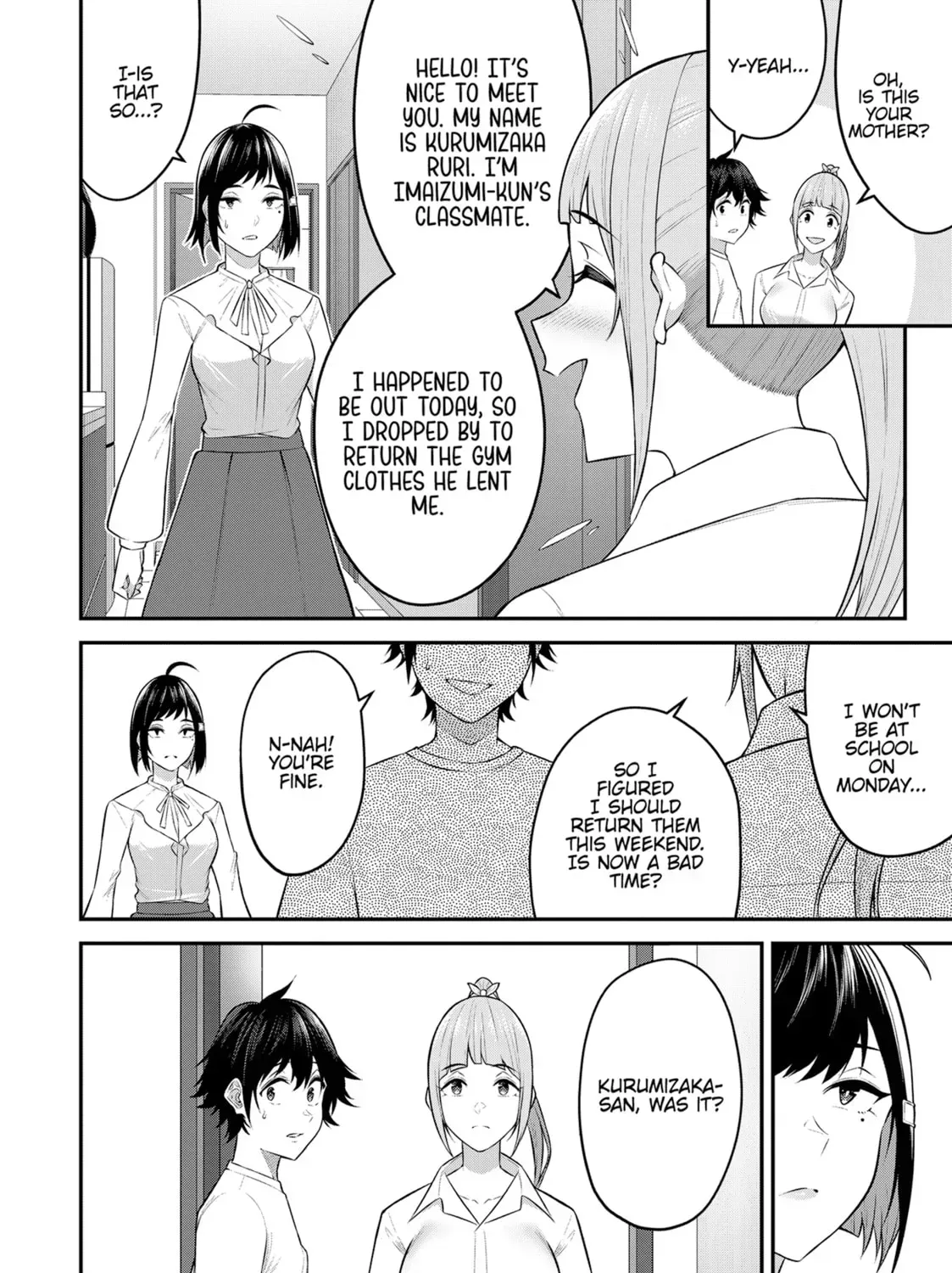 Imaizumi Brings All the Gals to His House Chapter 11.1 page 45 - 