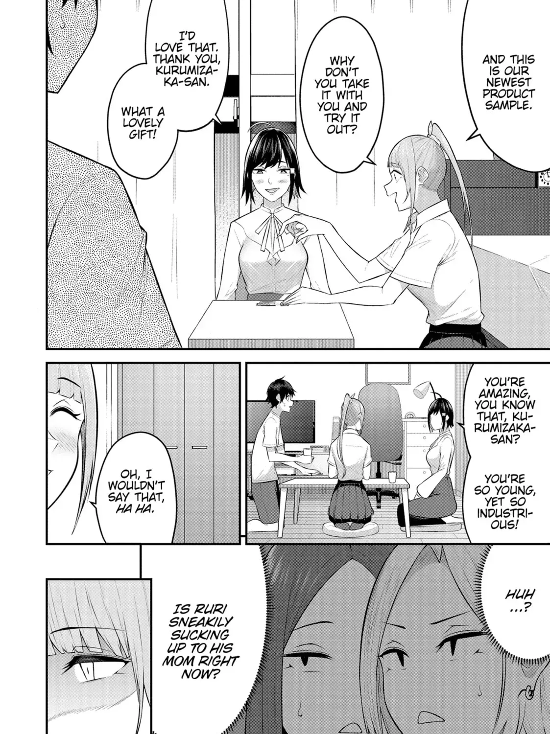 Imaizumi Brings All the Gals to His House Chapter 11.1 page 49 - 