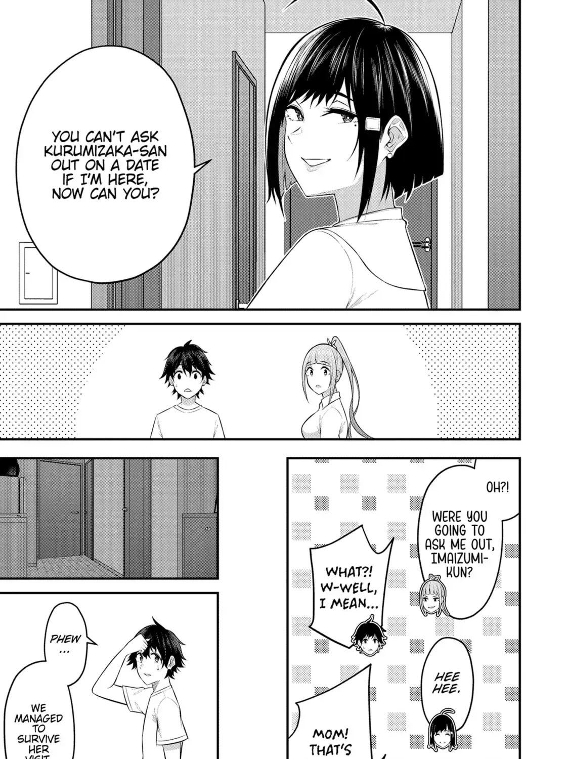 Imaizumi Brings All the Gals to His House Chapter 11.1 page 59 - 
