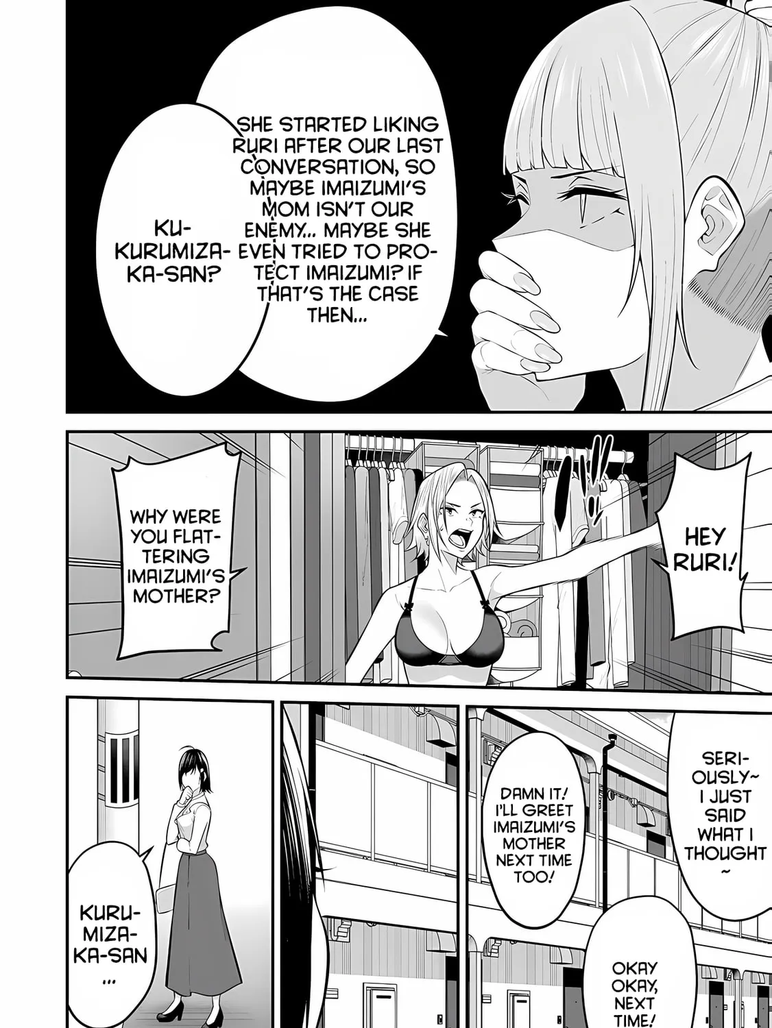 Imaizumi Brings All the Gals to His House Chapter 11 page 57 - 