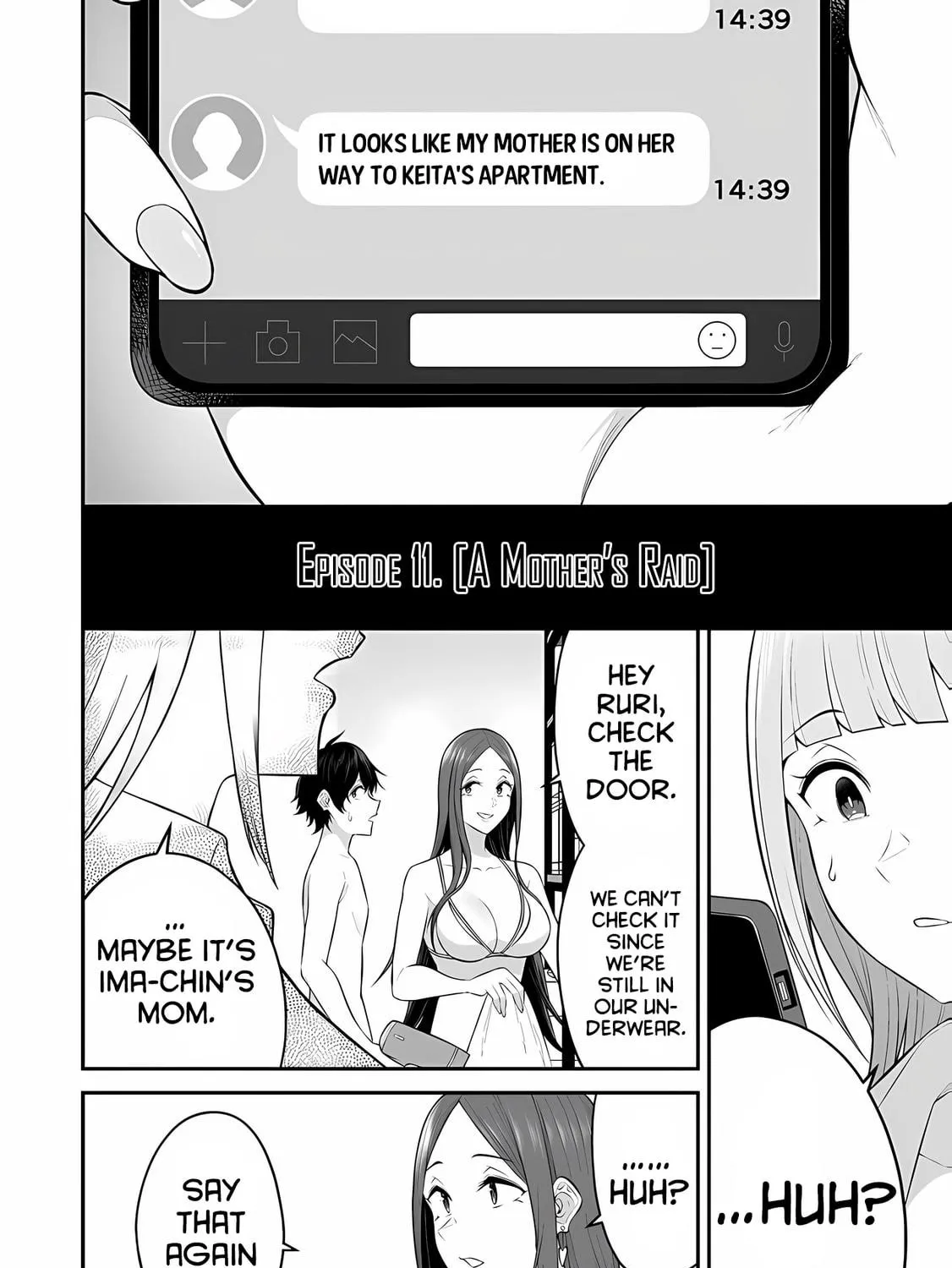 Imaizumi Brings All the Gals to His House Chapter 11 page 9 - 
