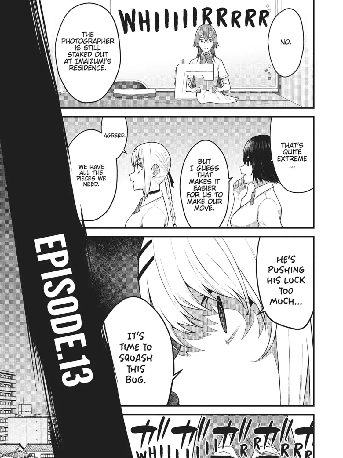 Imaizumi Brings All the Gals to His House Chapter 13.1 page 13 - 