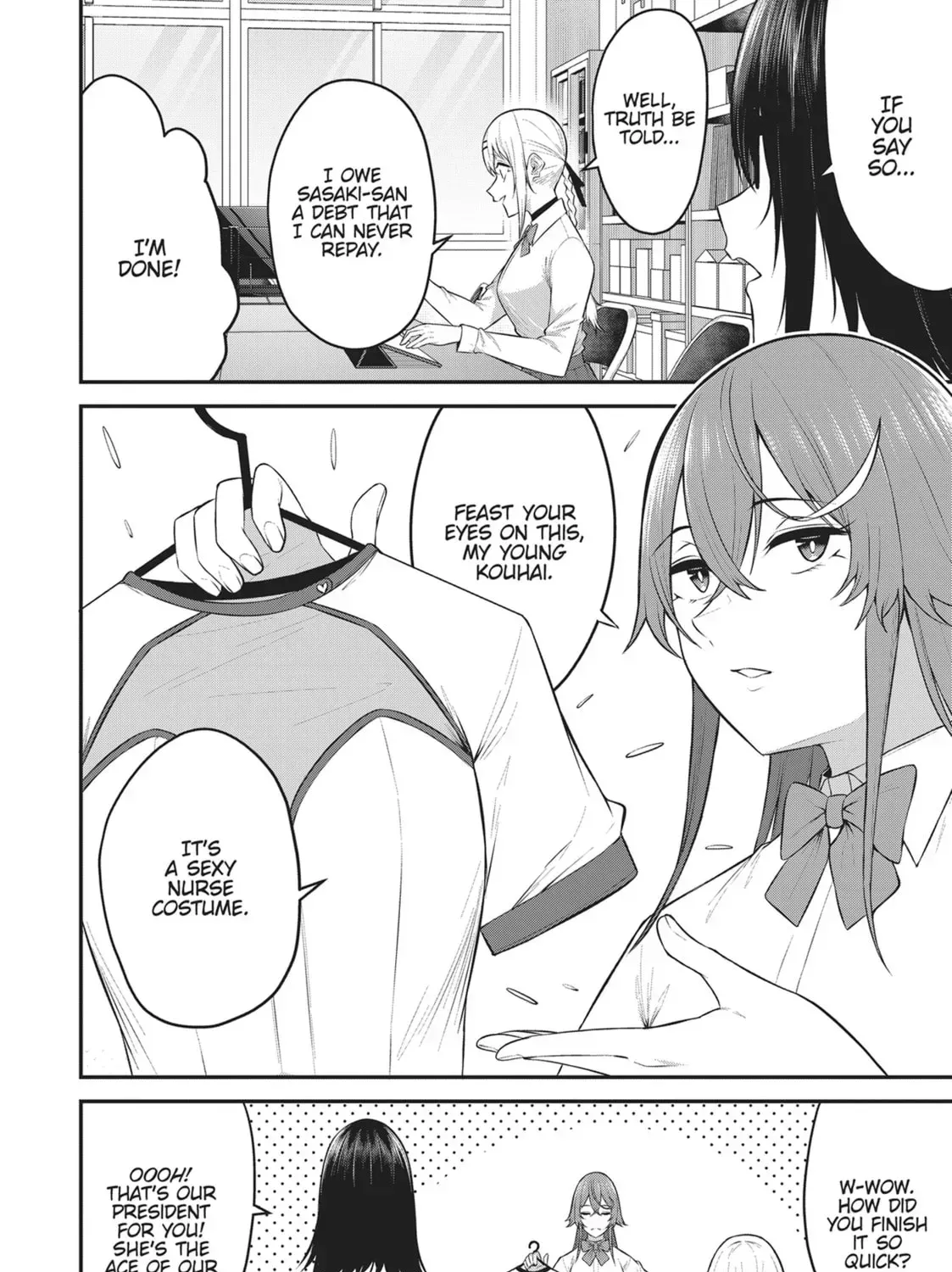 Imaizumi Brings All the Gals to His House Chapter 13.1 page 55 - 