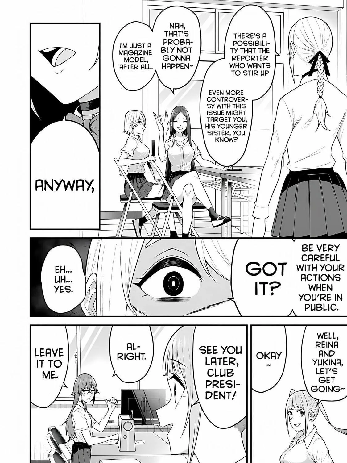 Imaizumi Brings All the Gals to His House Chapter 13 page 9 - 