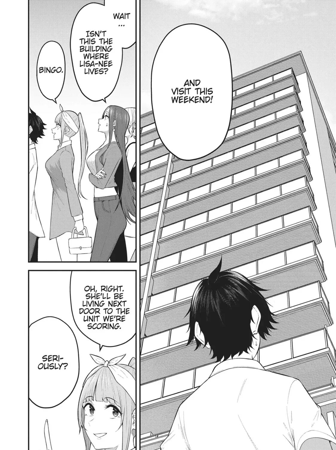 Imaizumi Brings All the Gals to His House Chapter 14.1 page 19 - 