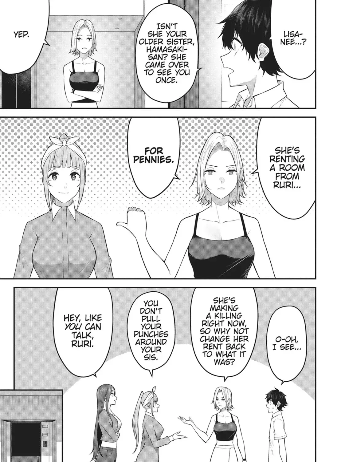 Imaizumi Brings All the Gals to His House Chapter 14.1 page 21 - 