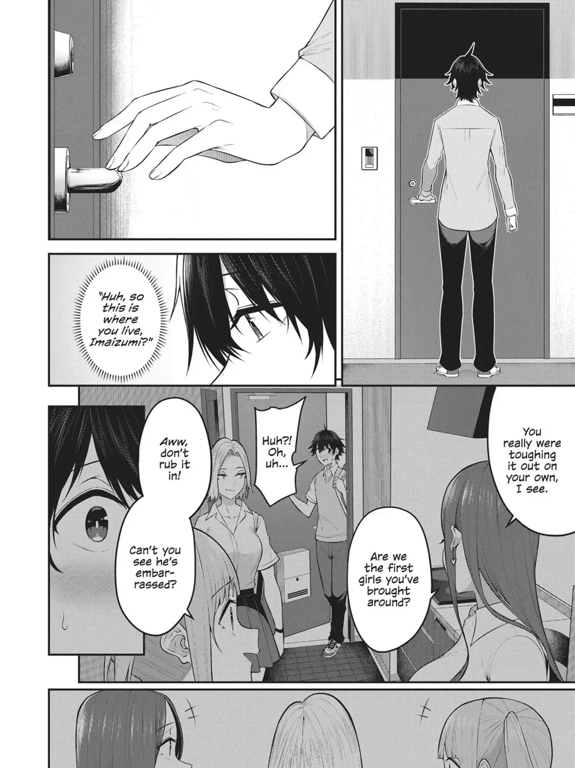 Imaizumi Brings All the Gals to His House Chapter 14.1 page 35 - 
