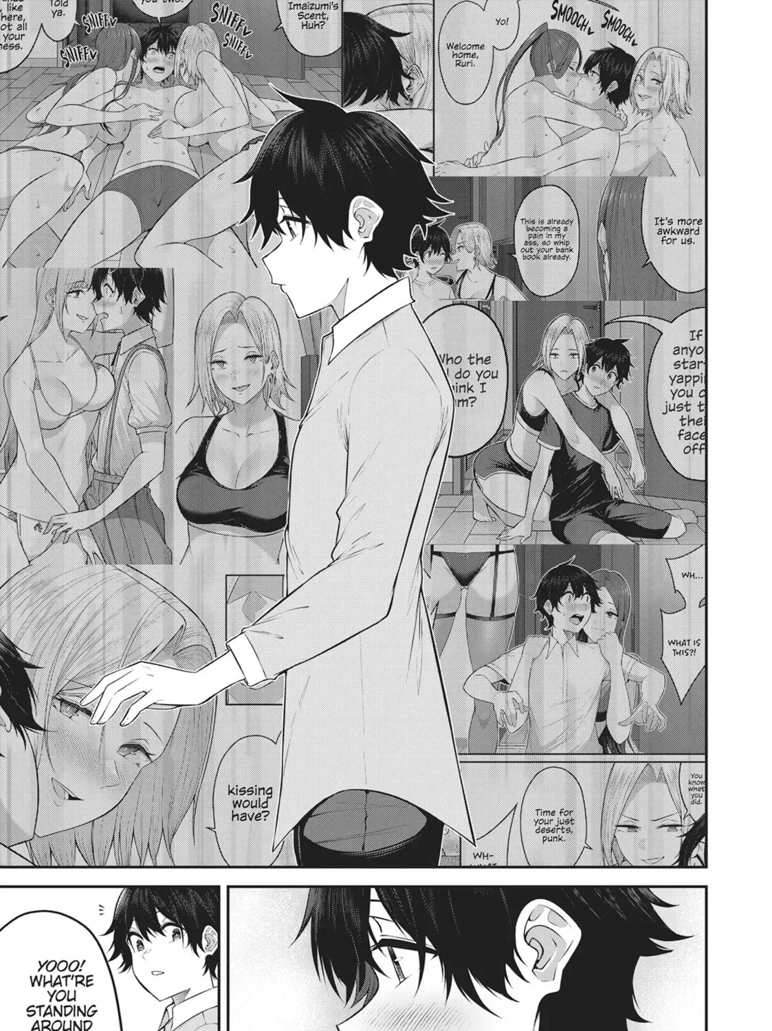 Imaizumi Brings All the Gals to His House Chapter 14.1 page 37 - 