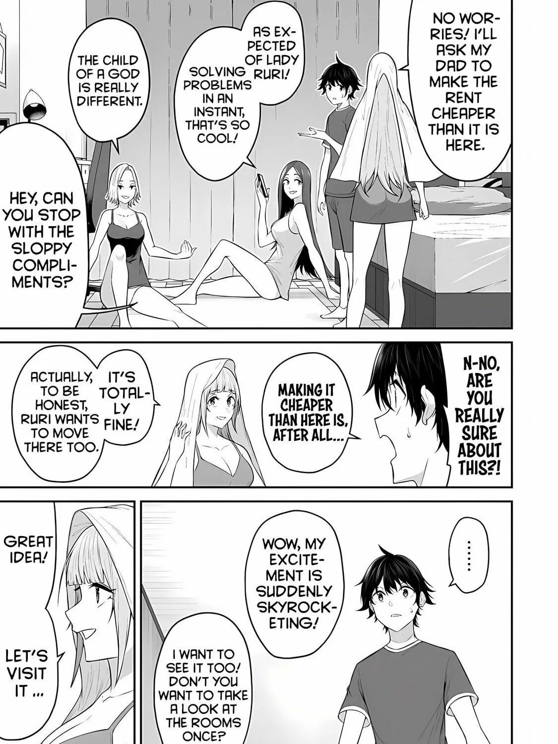 Imaizumi Brings All the Gals to His House Chapter 14 page 19 - 
