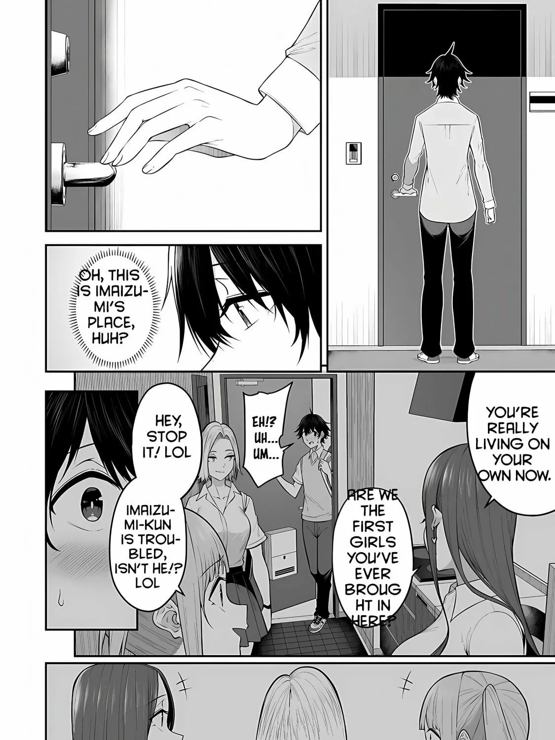 Imaizumi Brings All the Gals to His House Chapter 14 page 37 - 