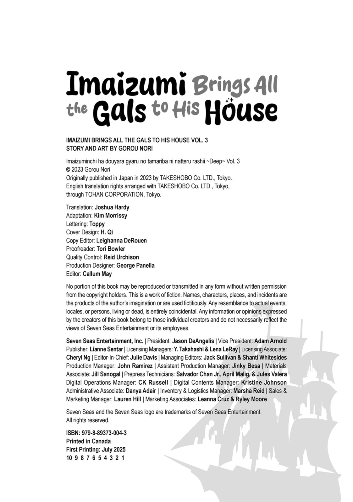 Imaizumi Brings All the Gals to His House Chapter 15.2 page 4 - 
