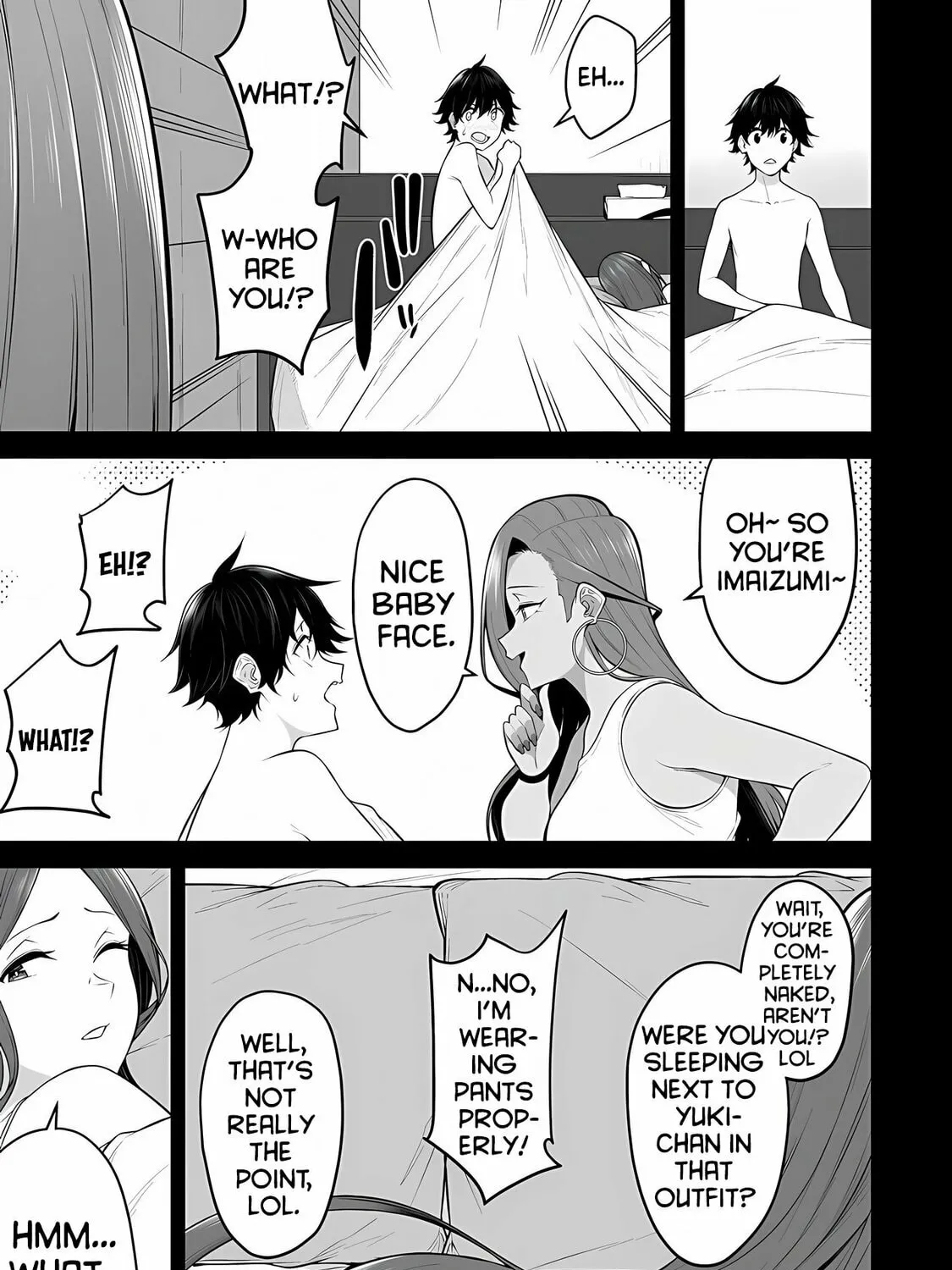 Imaizumi Brings All the Gals to His House Chapter 15 page 13 - 