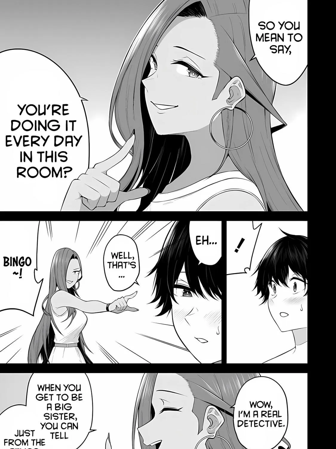 Imaizumi Brings All the Gals to His House Chapter 15 page 17 - 