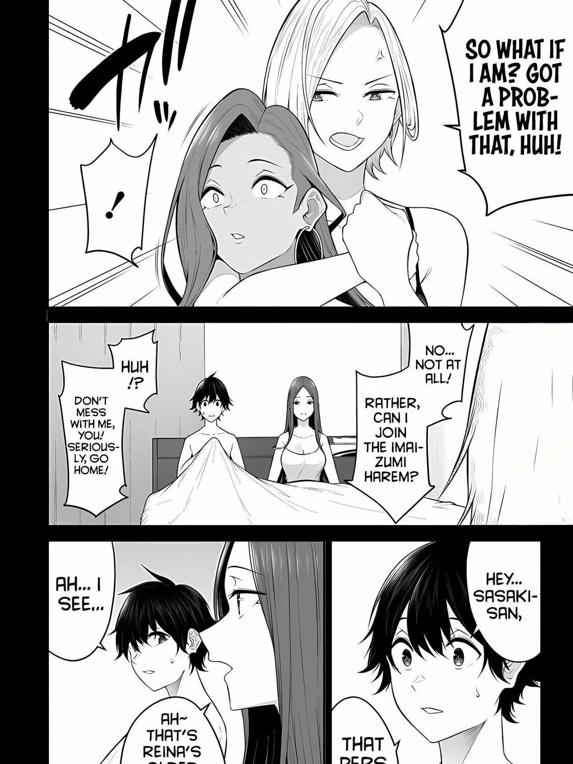 Imaizumi Brings All the Gals to His House Chapter 15 page 19 - 