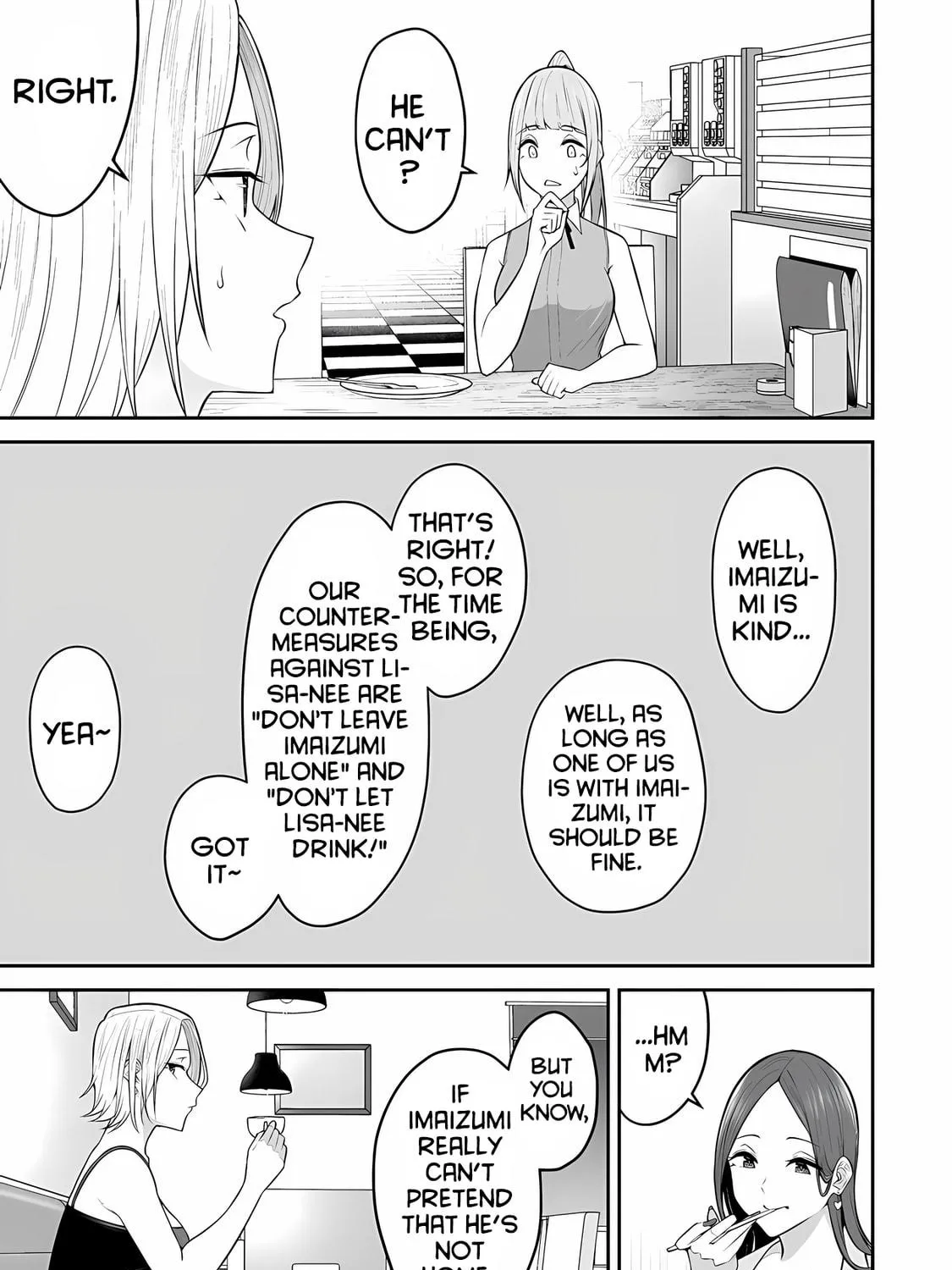 Imaizumi Brings All the Gals to His House Chapter 15 page 41 - 