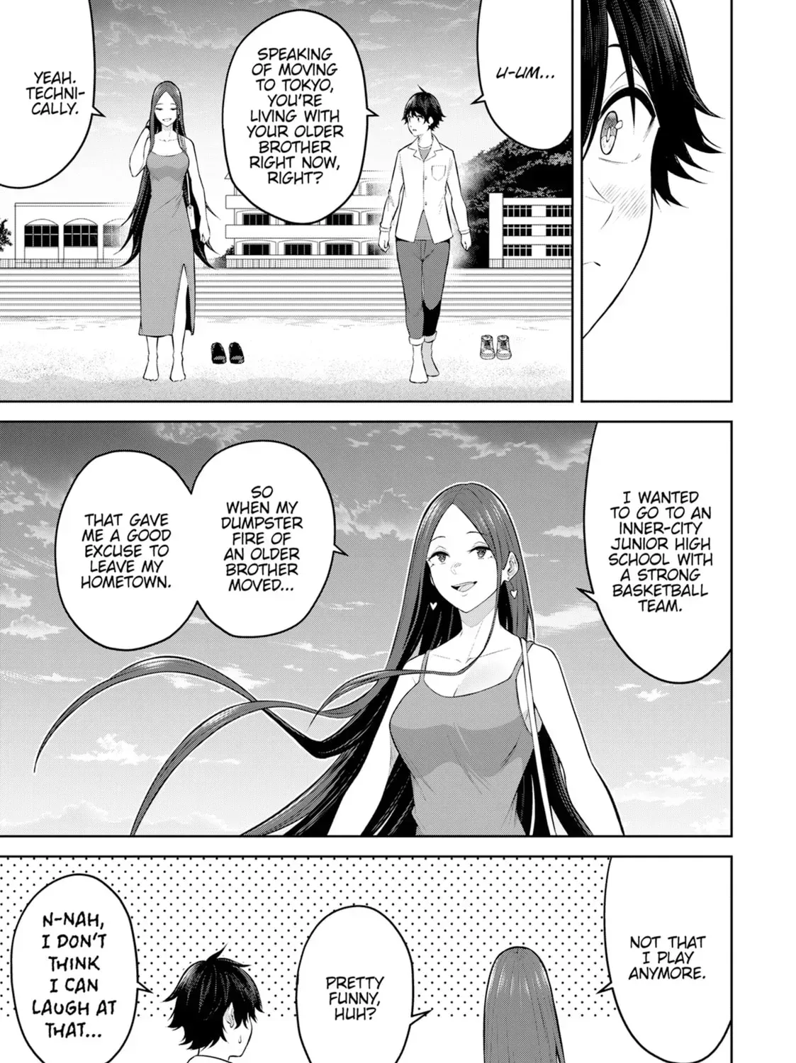 Imaizumi Brings All the Gals to His House Chapter 17.1 page 21 - 