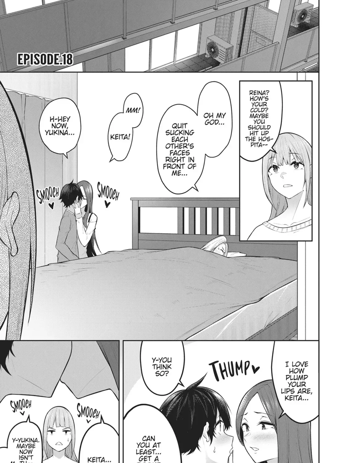 Imaizumi Brings All the Gals to His House Chapter 18.1 page 1 - 