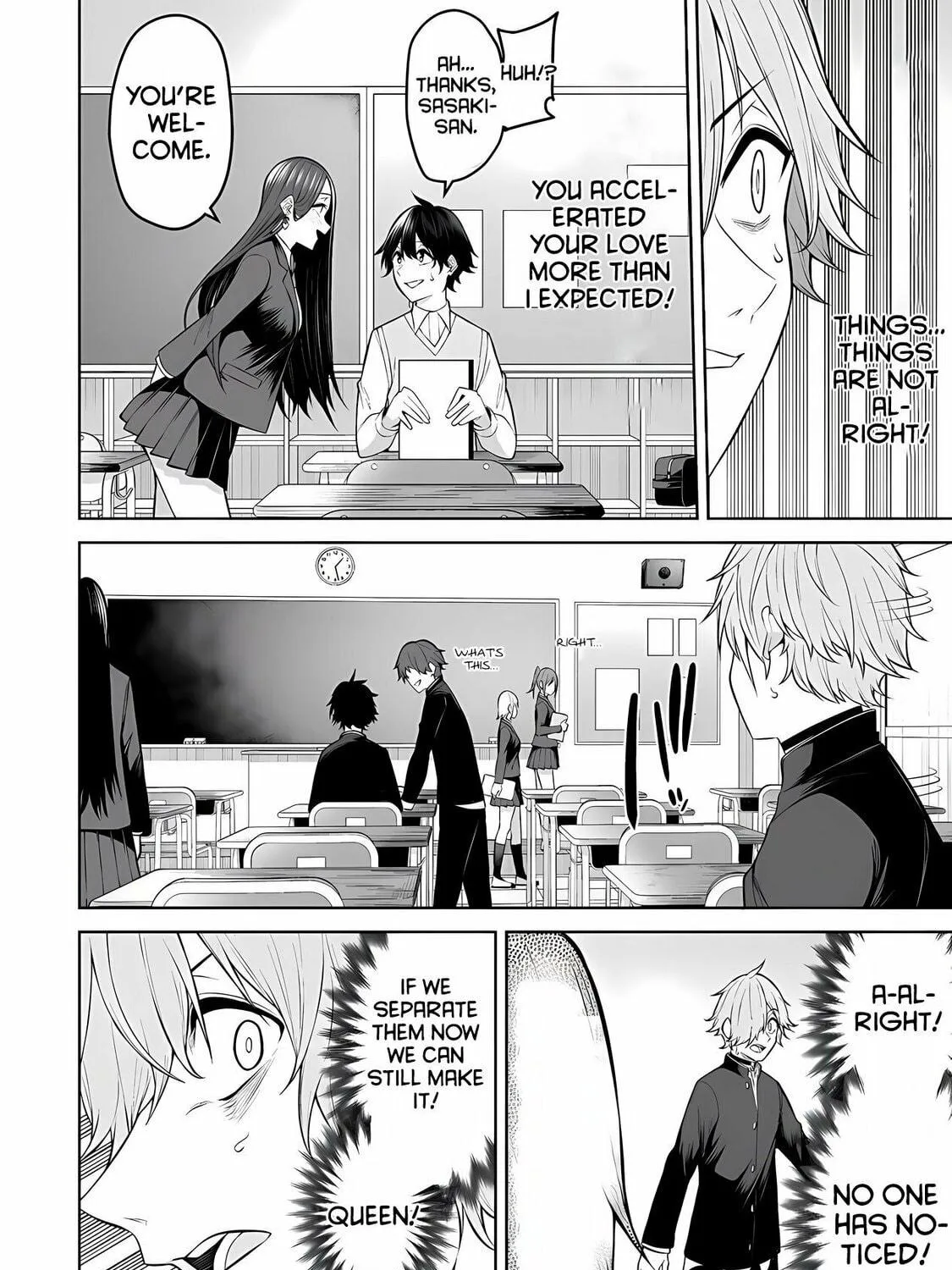 Imaizumi Brings All the Gals to His House Chapter 18 page 17 - 