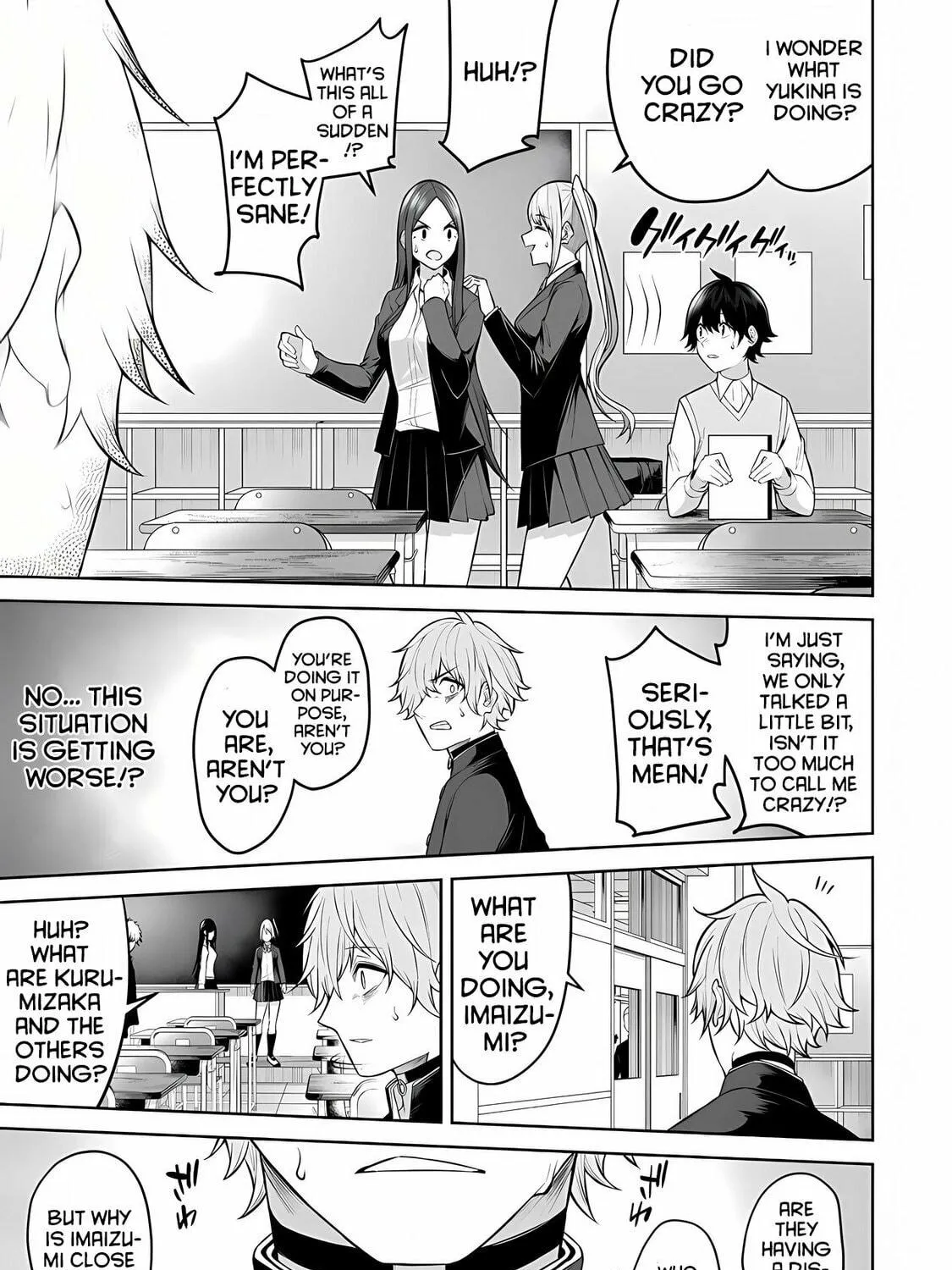 Imaizumi Brings All the Gals to His House Chapter 18 page 19 - 