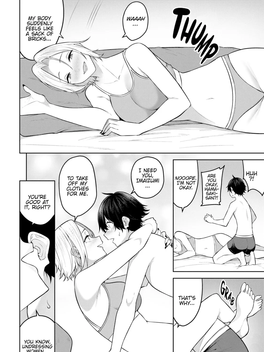 Imaizumi Brings All the Gals to His House Chapter 19.1 page 19 - 