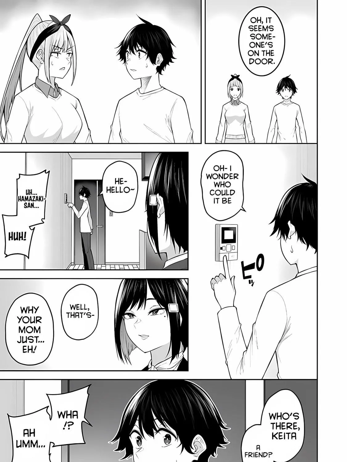 Imaizumi Brings All the Gals to His House Chapter 21 page 17 - 