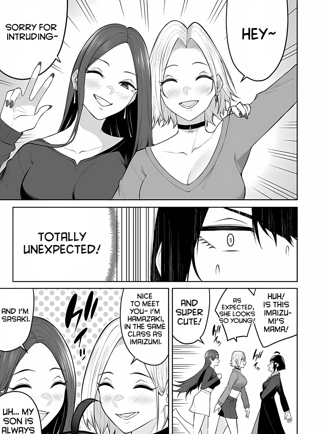 Imaizumi Brings All the Gals to His House Chapter 21 page 21 - 