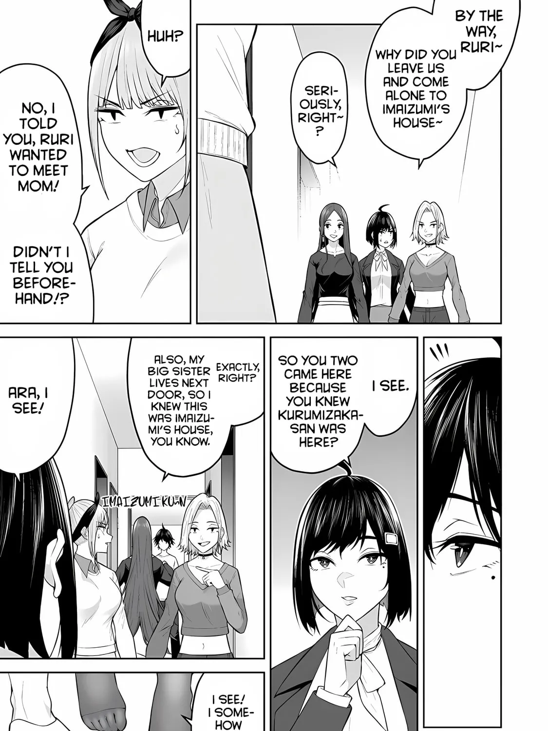 Imaizumi Brings All the Gals to His House Chapter 21 page 25 - 