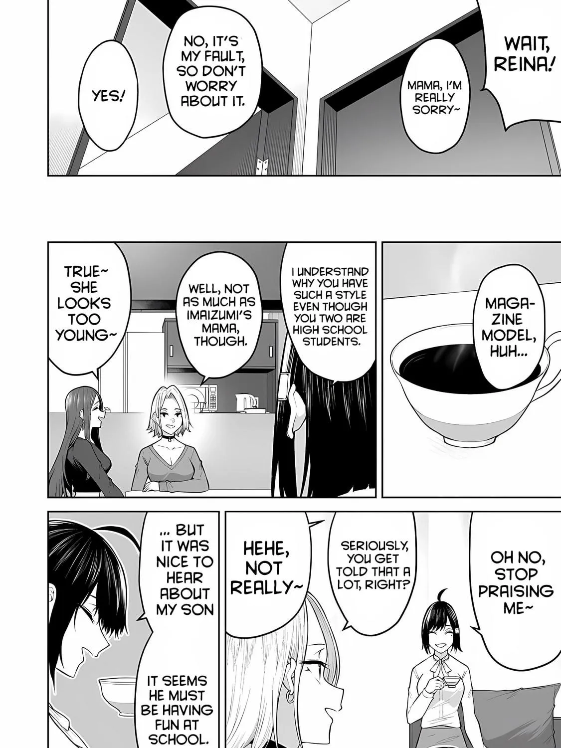 Imaizumi Brings All the Gals to His House Chapter 21 page 35 - 