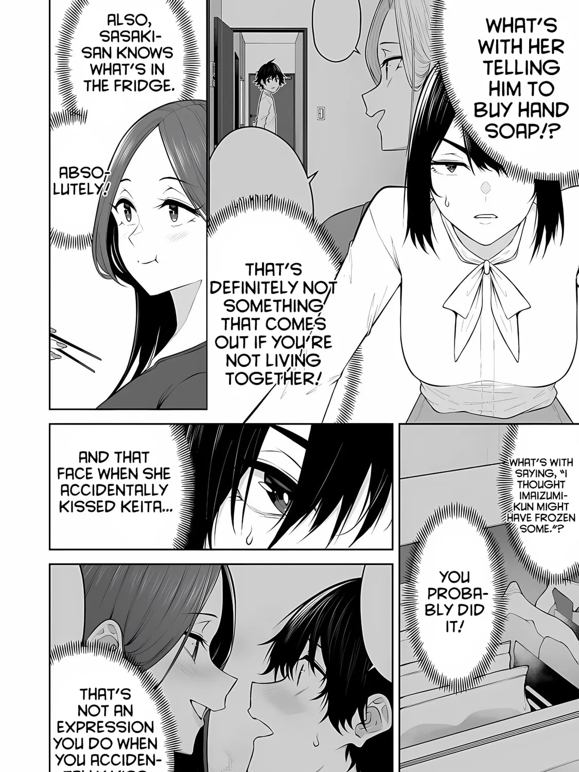 Imaizumi Brings All the Gals to His House Chapter 21 page 51 - 