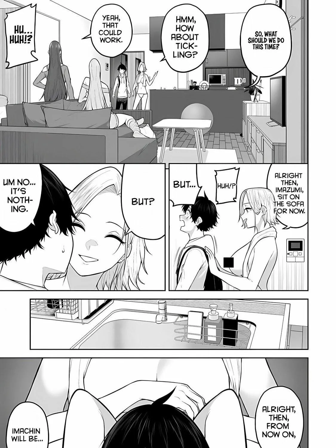 Imaizumi Brings All the Gals to His House Chapter 24 page 17 - 
