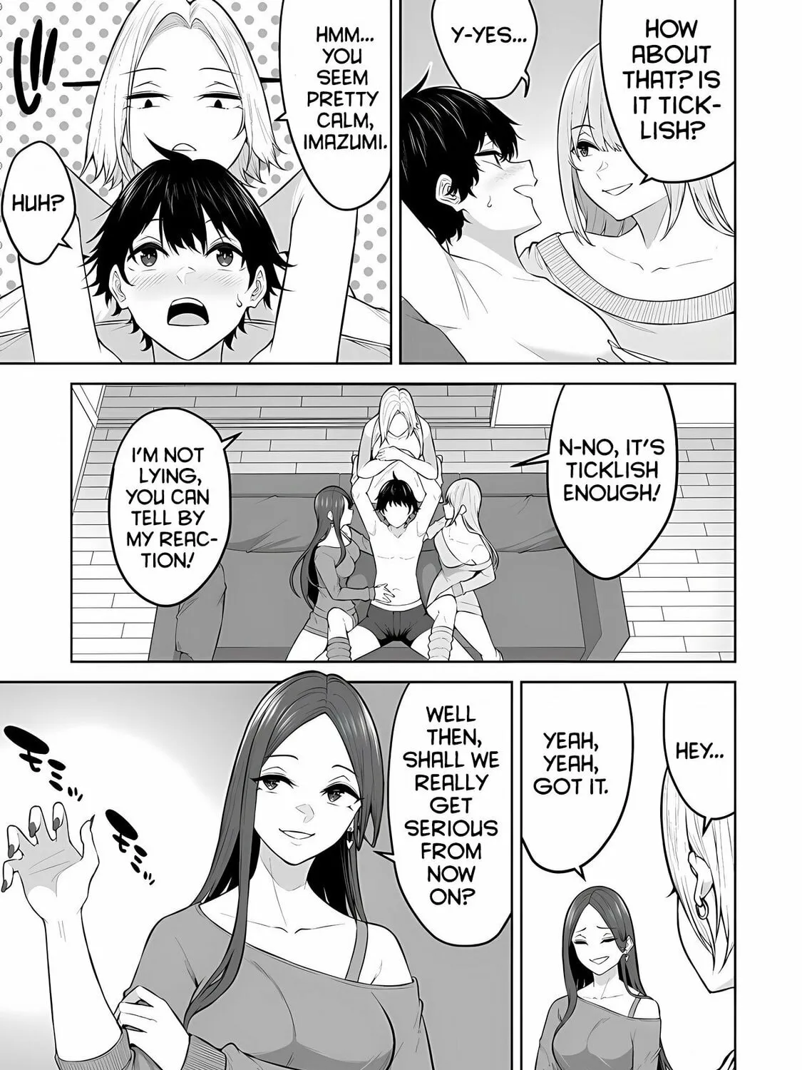 Imaizumi Brings All the Gals to His House Chapter 24 page 21 - 