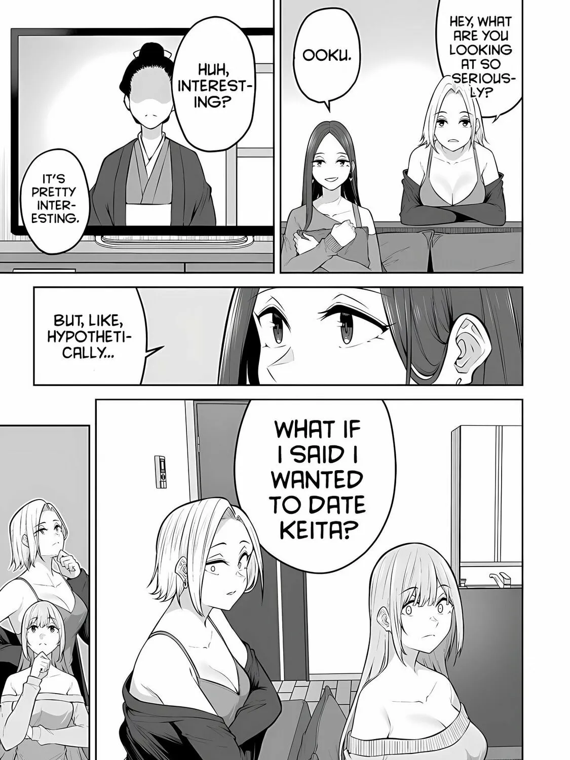 Imaizumi Brings All the Gals to His House Chapter 24 page 37 - 