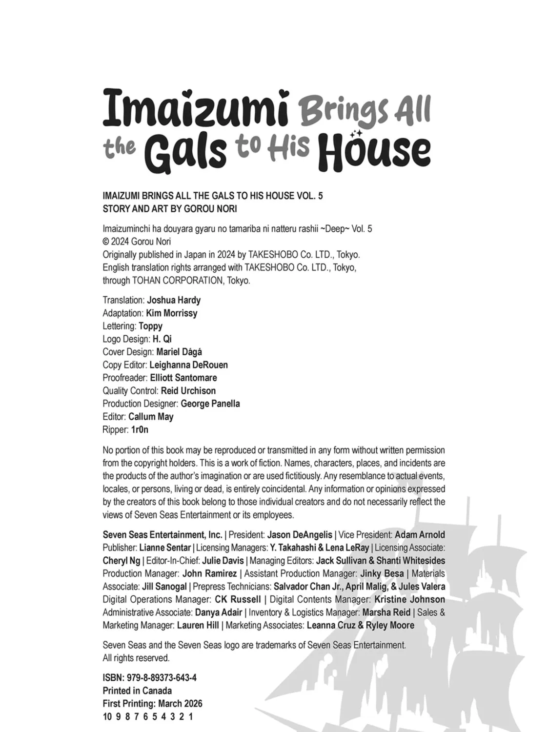 Imaizumi Brings All the Gals to His House Chapter 25.5 page 13 - 