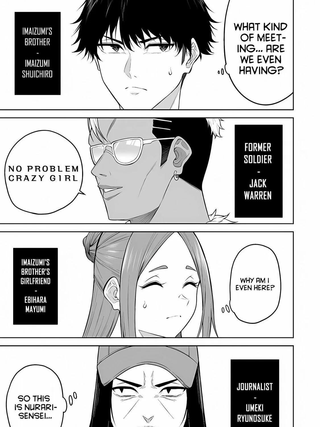 Imaizumi Brings All the Gals to His House Chapter 25 page 41 - 