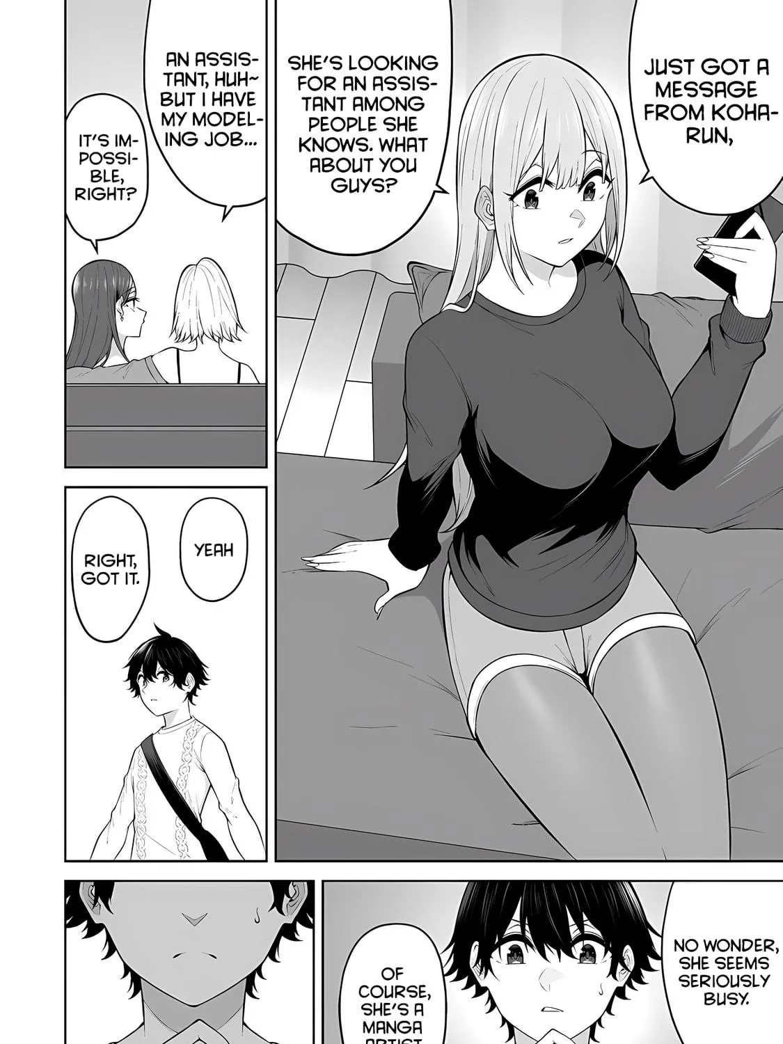 Imaizumi Brings All the Gals to His House Chapter 26 page 9 - 