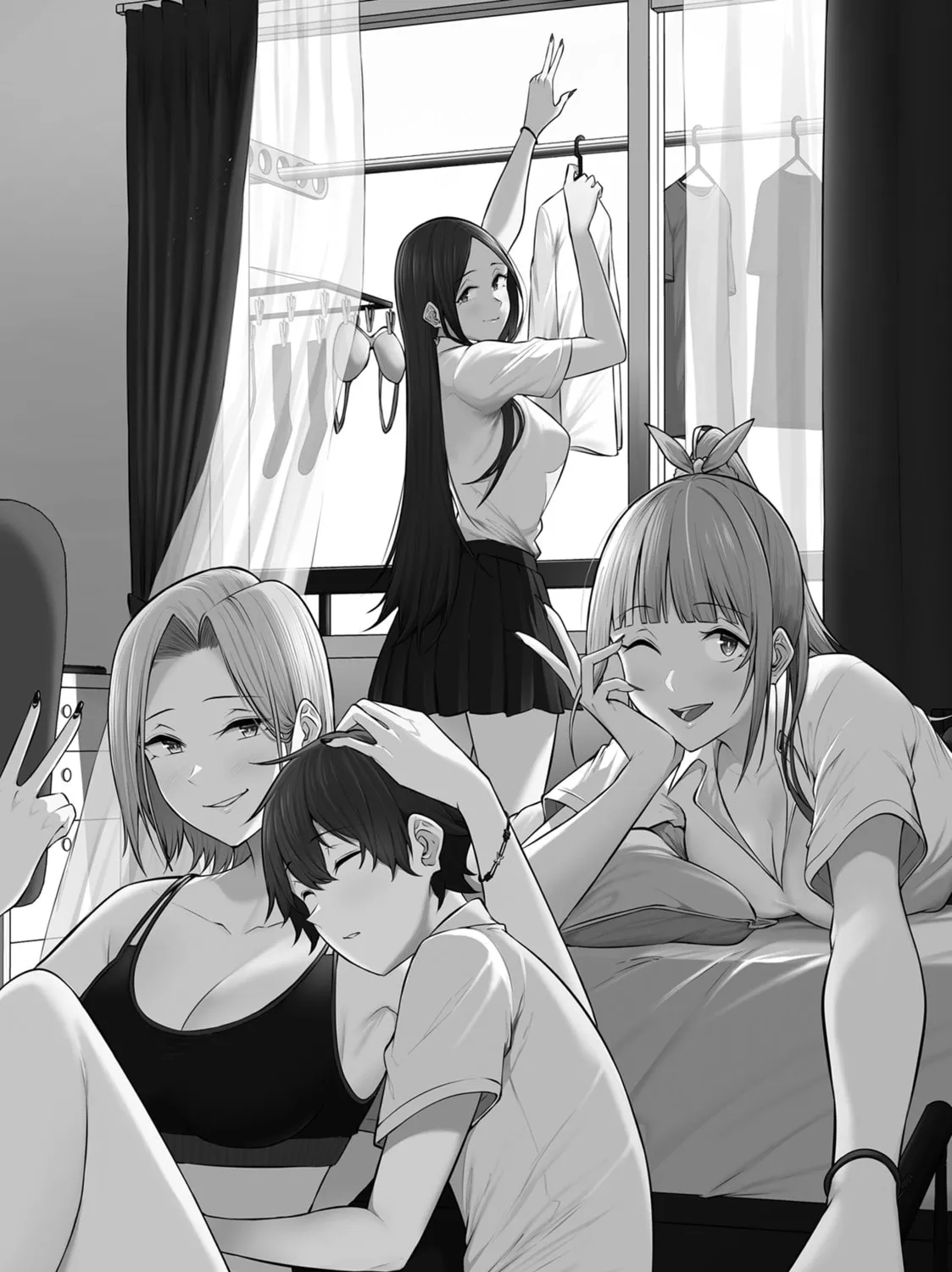 Imaizumi Brings All the Gals to His House Chapter 3.5 page 25 - 