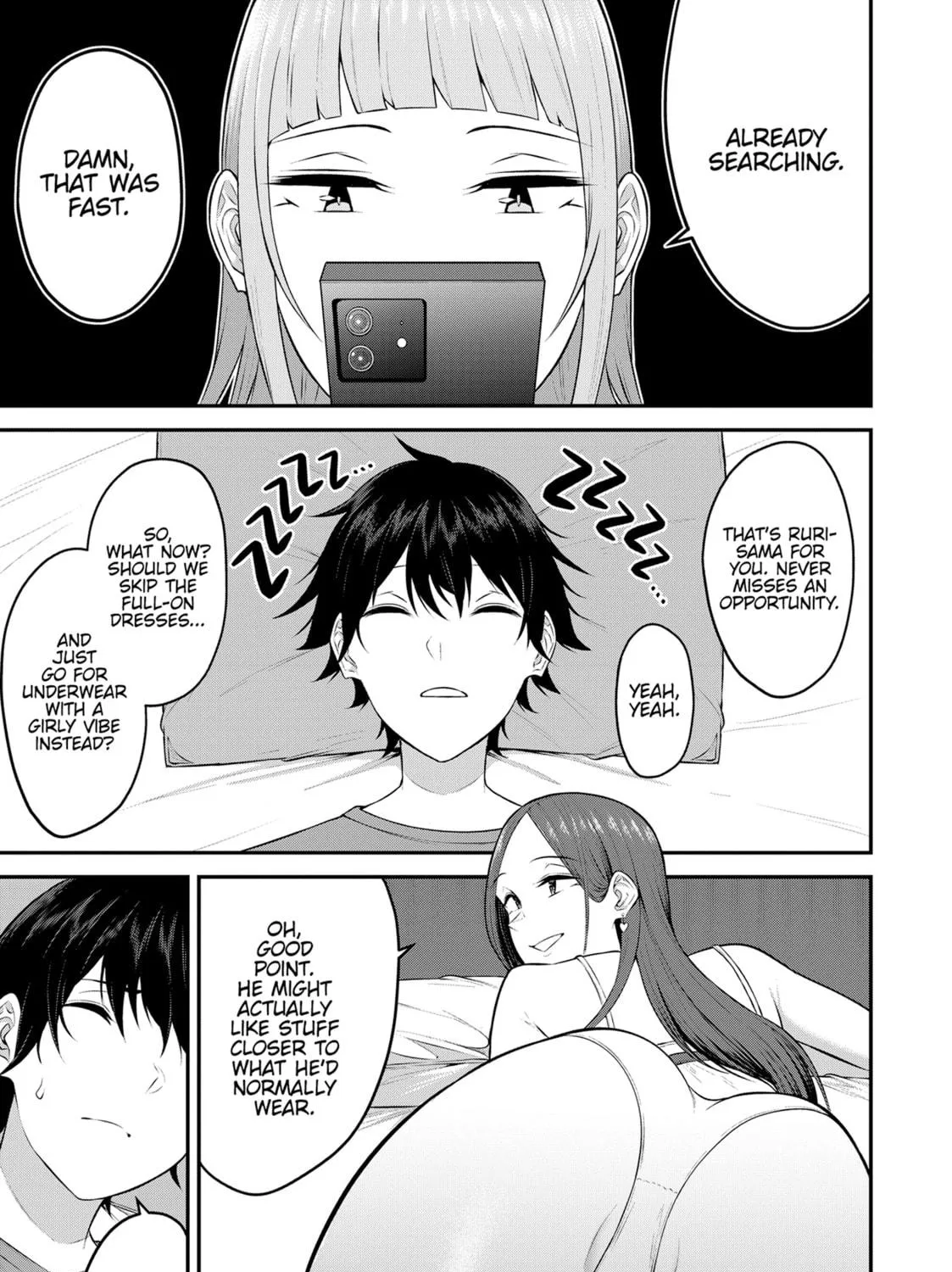 Imaizumi Brings All the Gals to His House Chapter 3.5 page 9 - 