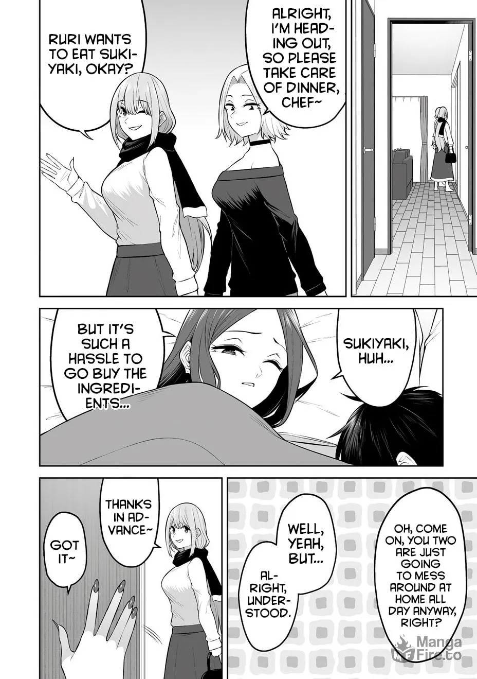 Imaizumi Brings All the Gals to His House Chapter 30 page 8 - 