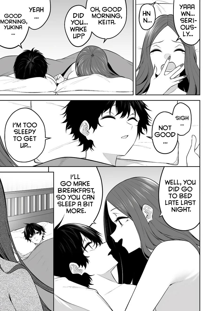 Imaizumi Brings All the Gals to His House Chapter 30 page 9 - 