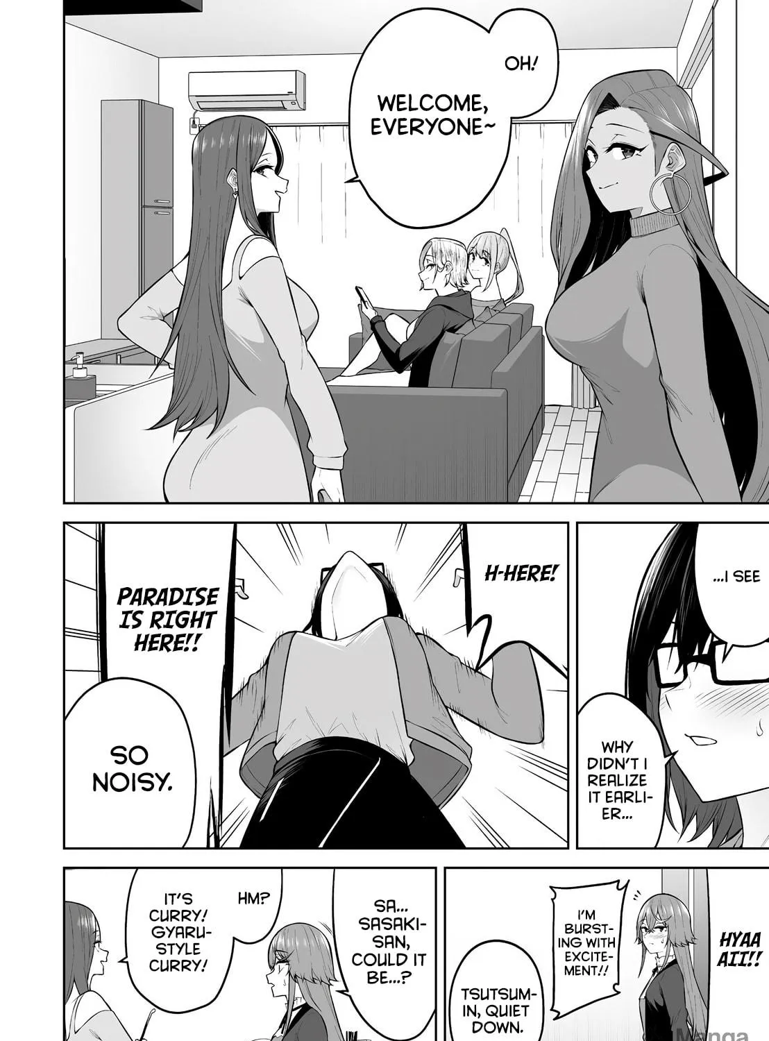 Imaizumi Brings All the Gals to His House Chapter 32 page 19 - 