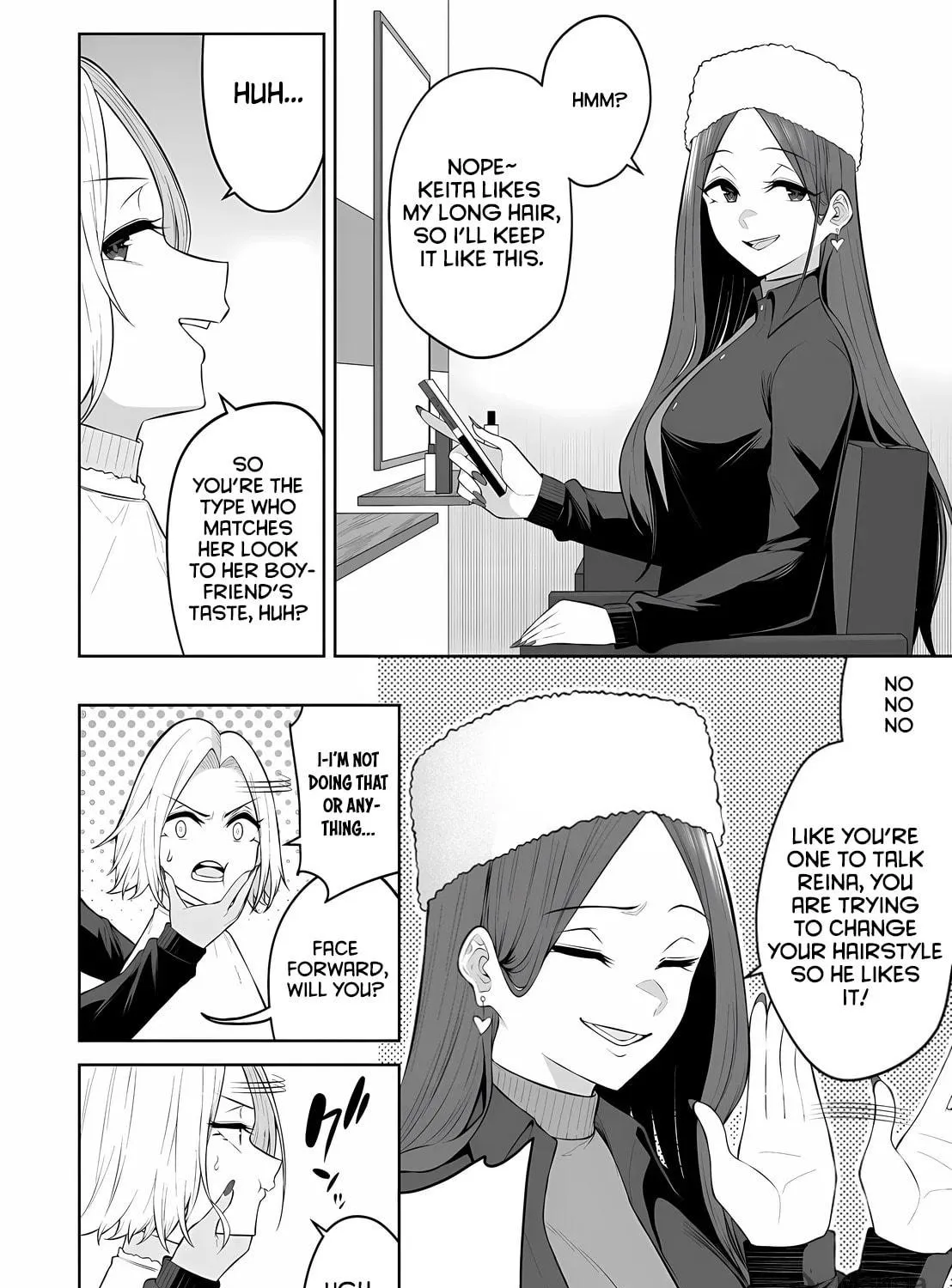 Imaizumi Brings All the Gals to His House Chapter 33 page 17 - 