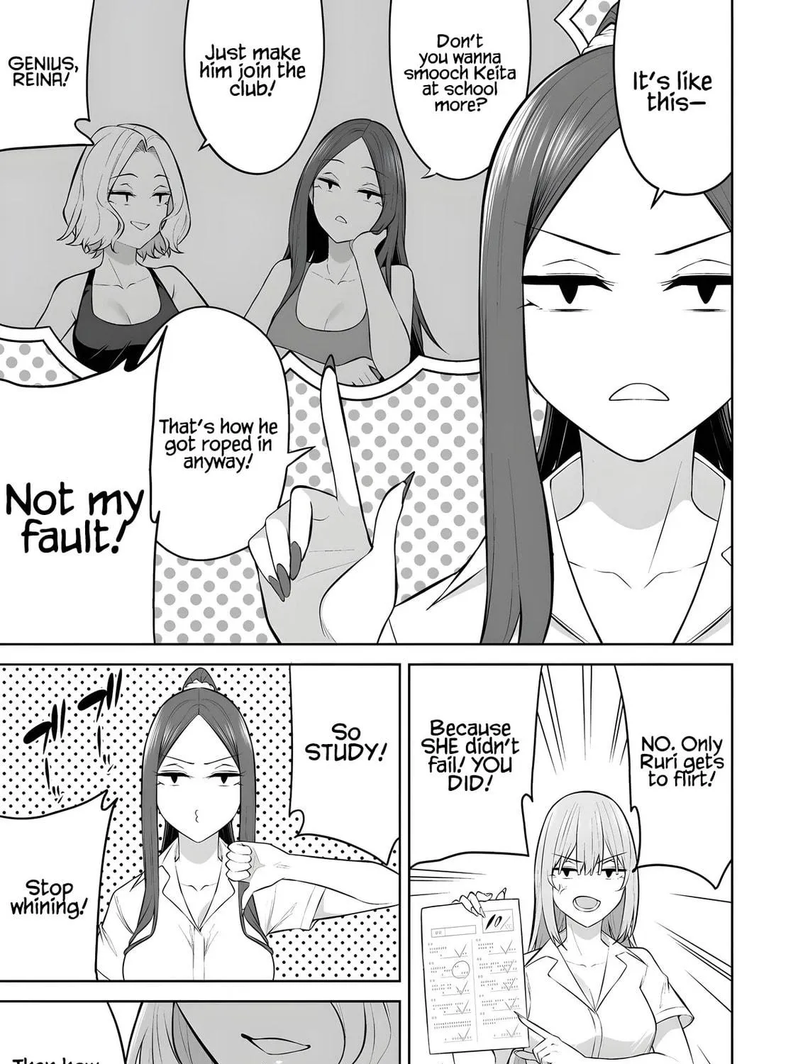 Imaizumi Brings All the Gals to His House Chapter 37 page 11 - 