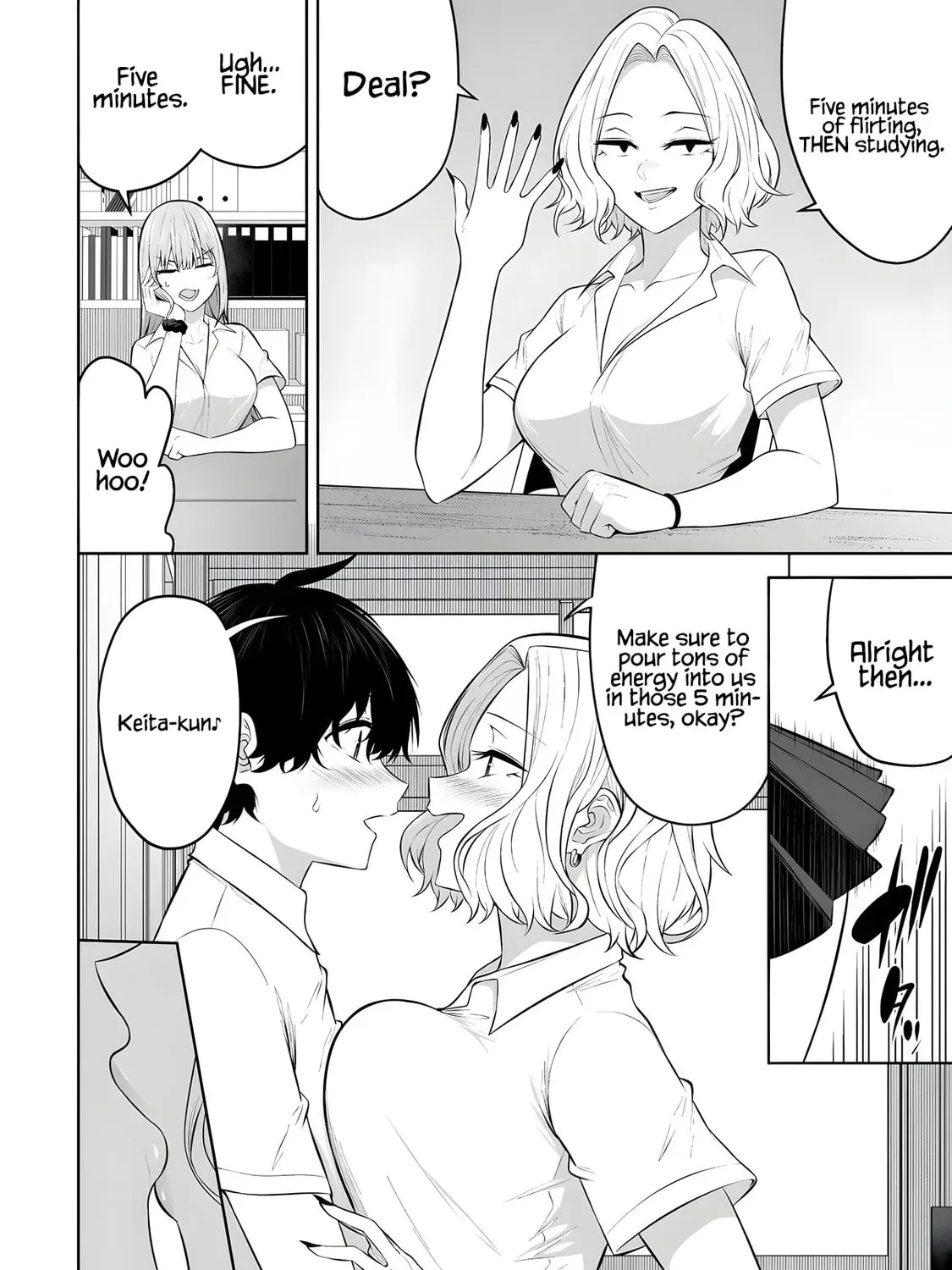 Imaizumi Brings All the Gals to His House Chapter 37 page 13 - 