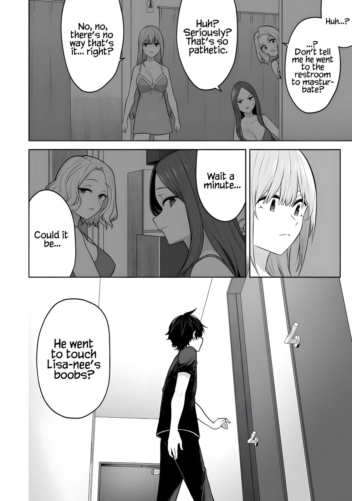Imaizumi Brings All the Gals to His House Chapter 38 page 15 - 