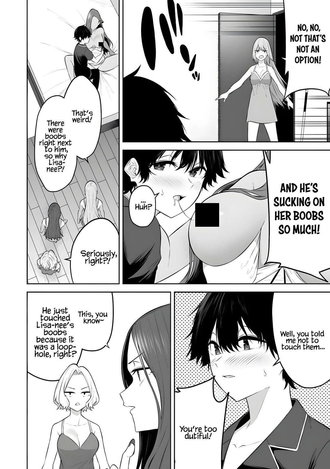 Imaizumi Brings All the Gals to His House Chapter 38 page 21 - 