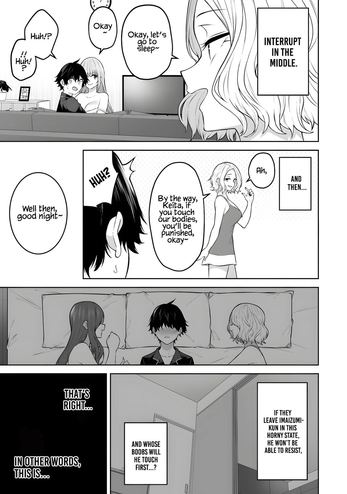 Imaizumi Brings All the Gals to His House Chapter 38 page 4 - 
