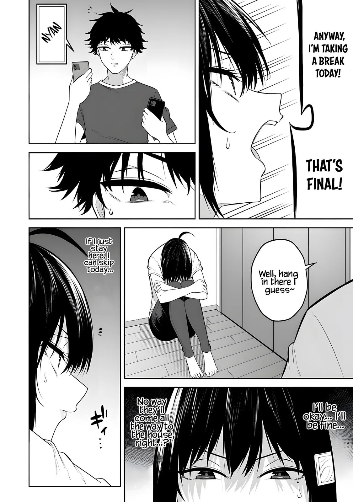 Imaizumi Brings All the Gals to His House Chapter 39 page 17 - 