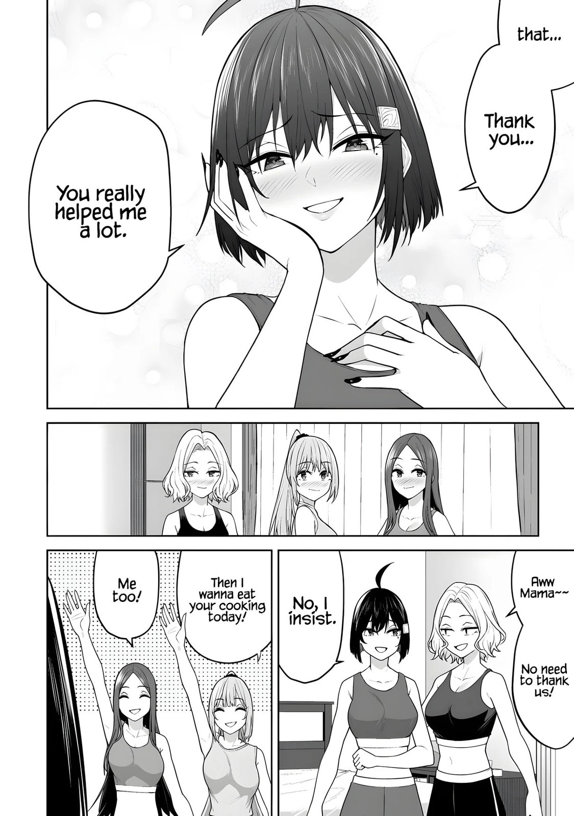 Imaizumi Brings All the Gals to His House Chapter 39 page 21 - 